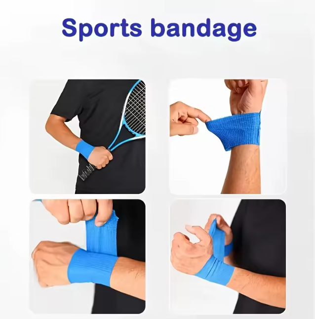 Elastic Self-Adhesive Athletic Tape Bandage